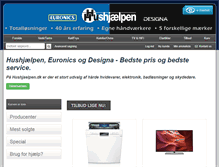 Tablet Screenshot of hushjaelpen.dk